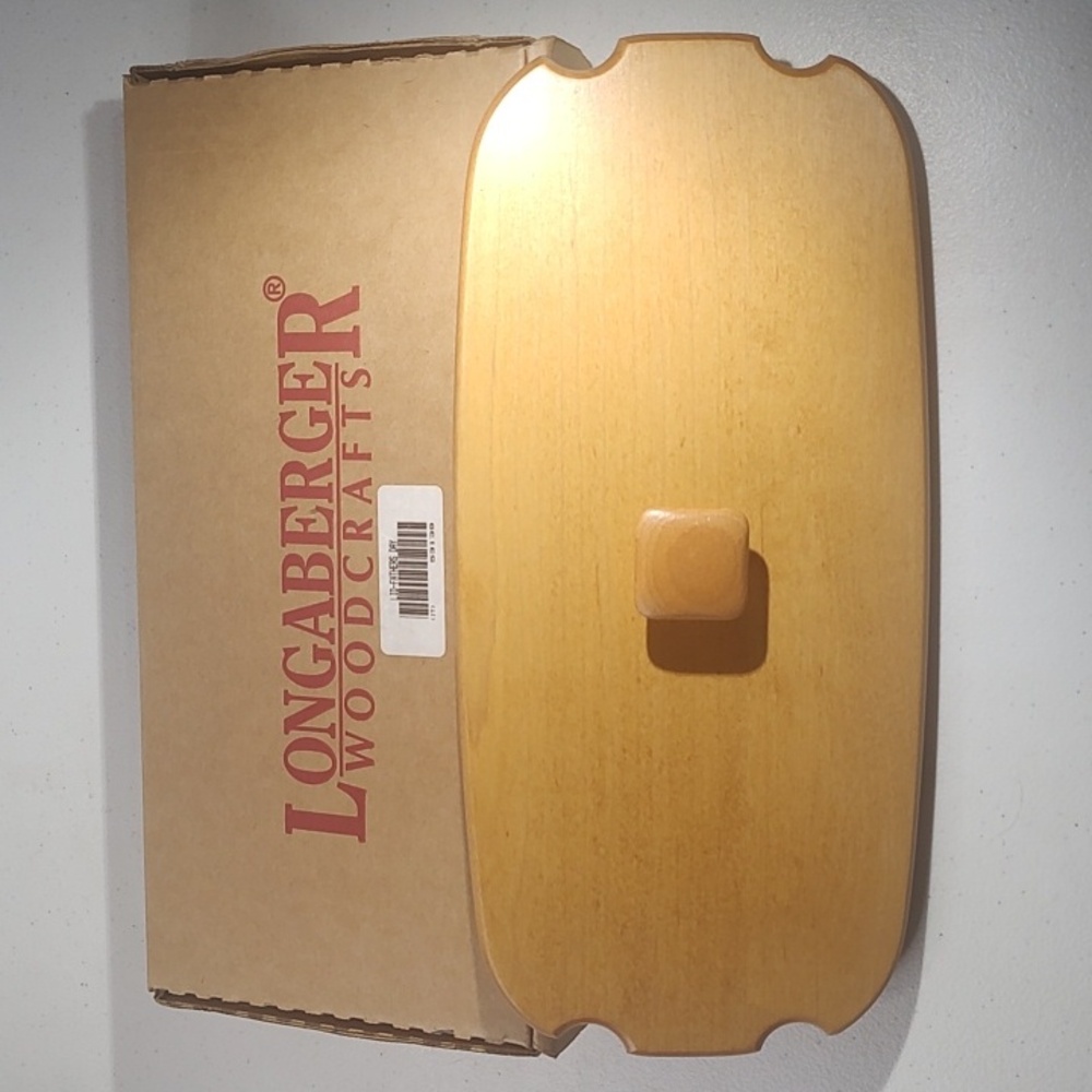 Longaberger LID For 1997 Father's Day Basket NIB